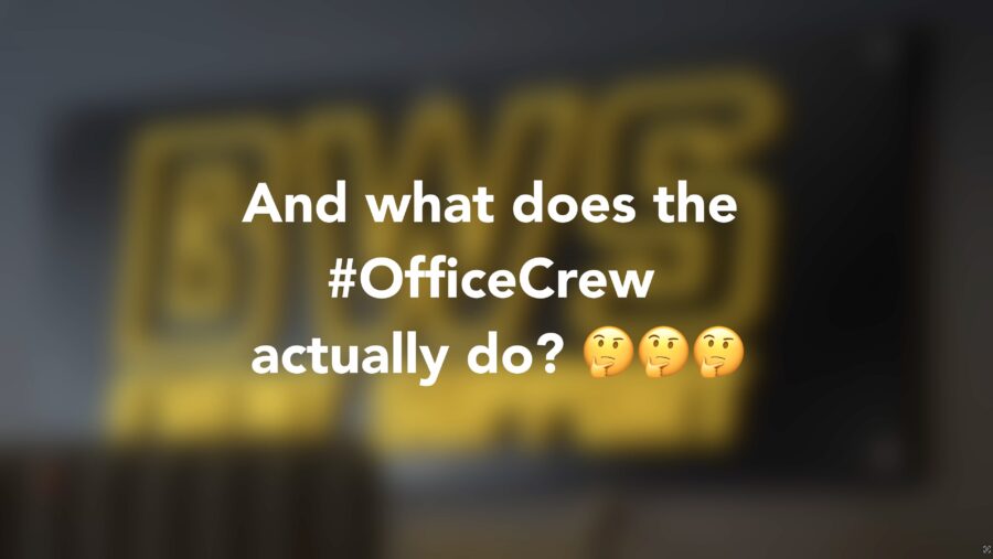 Treffen Sie die BWS #OfficeCrew 💪