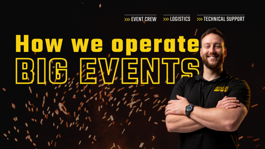 How we operate big events