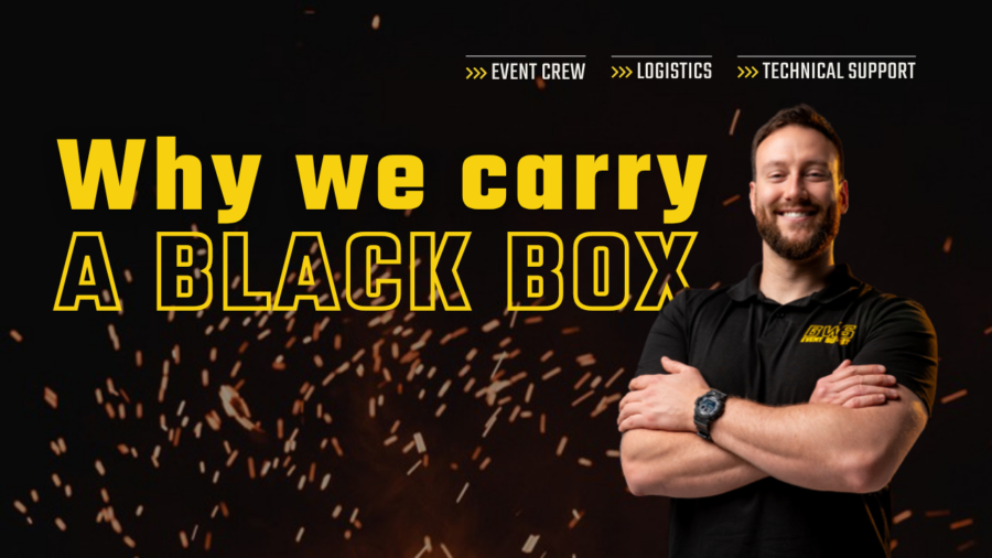 Why we take a black box on some of our jobs